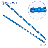 Kit chirurgical DavinMed ALPS pour la fixation des fractures, système de vis à plaque de blocage pour animaux 4,0 mm, instruments orthopédiques vétérinaires