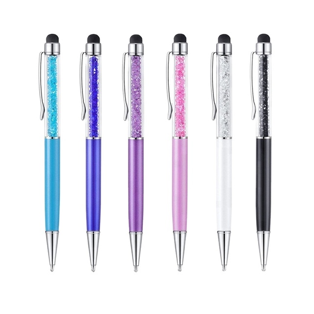 Crystal Stylus Touch Pen with Customized