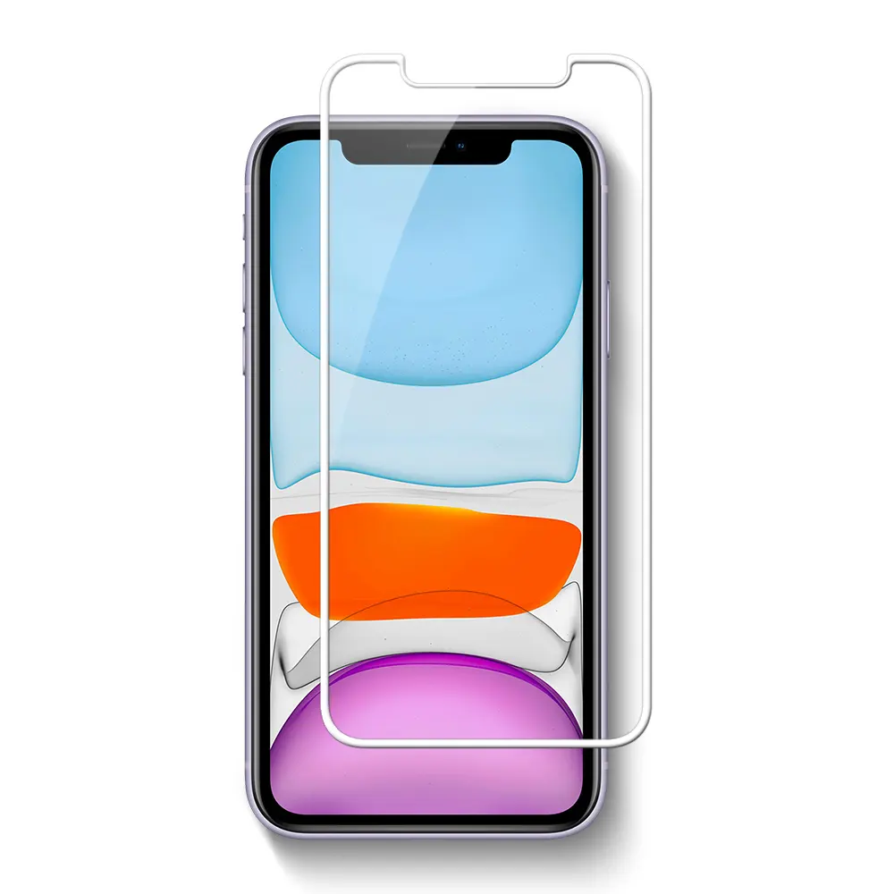 Hot sales 3D high clear tempered glass without full cover for iPhone 11