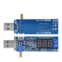 TZT DC-DC 5V untuk 3.5V / 12V USB Langkah UP / Down Power Supply Modul Adjustable Boost Buck Converter Keluar DC 1.2V-24V