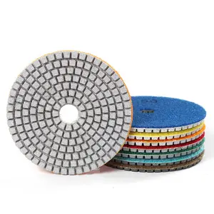 Diamond Polishing Pad for Granite or Concrete Flexible Wet Marble Grinding Discs Diamond Tool