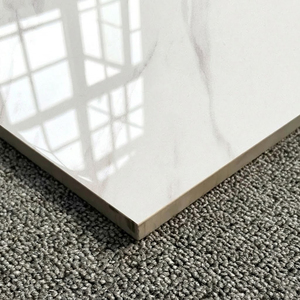 Carrelage de sol professionnel brillant blanc grand format en porcelaine 120x60 600x1200 <span class=keywords><strong>pas</strong></span> <span class=keywords><strong>cher</strong></span> pour maisons, importé de Chine - Product Image 2