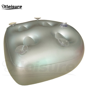 Siège <span class=keywords><strong>de</strong></span> <span class=keywords><strong>piscine</strong></span> gonflable d'extérieur, 50 cm, coussin <span class=keywords><strong>de</strong></span> Spa doux, couleur gris argent, haute qualité - Product Image 5