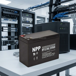 بطارية حمض الرصاص المغلقة <span class=keywords><strong>NPP</strong></span> 12 فولت 9 أمبير ساعة NP12-9 قابلة لإعادة الشحن AGM ذات دورة عميقة للاستخدام في أنظمة UPS وإنذارات الأمن والإضاءة الطارئة - متوفرة بالمخزون - Product Image 2