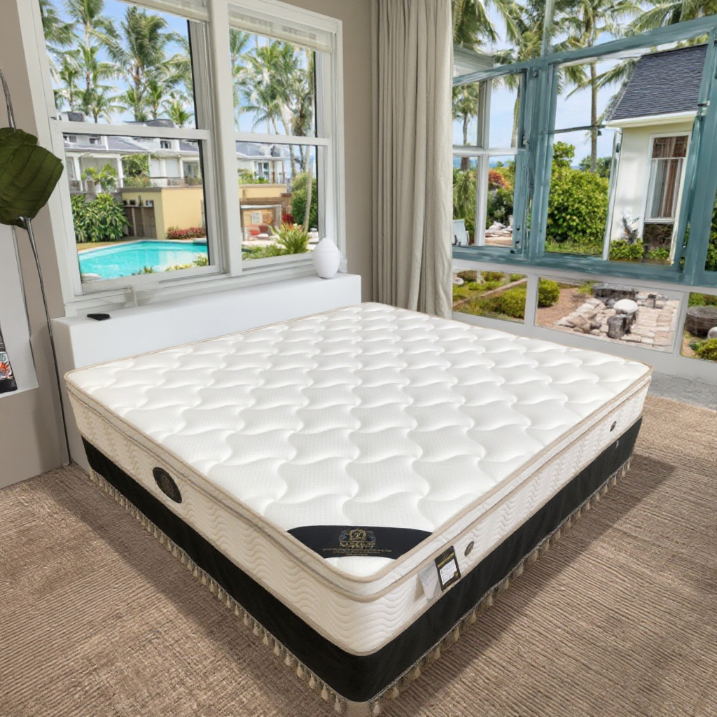 4x6 Mattress Pocket Spring Hybrid Comfort Bed