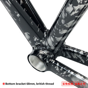 Duy Nhất Tốc Độ Đường Xe Đạp 700C <span class=keywords><strong>Fixie</strong></span> Xe Đạp Leo Núi Khung Với Hợp Kim Nhôm Phía Trước Ngã Ba Đĩa Phanh Theo Dõi Xe Đạp Cố Định Bánh Răng - Product Image 6