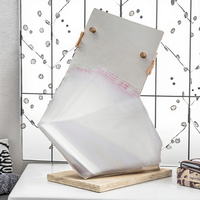 Sacs rétractables personnalisés en nylon transparent OPP autocollants imprimés en héliogravure pour l'emballage de vêtements, marque HUYAN