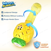 Baguette à bulles lumineuse en forme de fruits de dessin animé Wanna Bubbles (Pastèque, Pitaya, Ananas, Maïs) avec 135 ml de solutions à bulles – Vente en gros