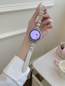 <span class=keywords><strong>Huawei</strong></span> Band pour <span class=keywords><strong>Huawei</strong></span> GT6 5 4 Bracelet en cuir Bracelet de montre Smile Face Bracelet de montre de mode pour <span class=keywords><strong>Huawei</strong></span> GT6 5 4 - Product Image 2