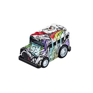 OEM ODM压铸juguetes模型汽车玩具卡通儿童玩具儿童礼品玩具促销迷你Q版合金校车