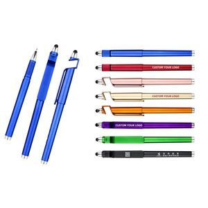 Wholesale Multi-Functional Student Gel <b>Pen</b> 0.5mm Writing Width Custom Logo Available Colors Blue Gold <b>Purple</b> Green Plastic - Product Image 1