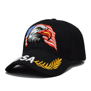 Bán buôn USA EAGLE Mũ bóng chày thời trang USA Mũ Golf tùy chỉnh thêu nhiều màu Mũ bóng chày với điều chỉnh trở lại đóng cửa - Product Image 4
