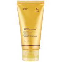 Masque Pelliculable de Nuit au Collagène, Hydratant, Éclatant, Lissant et Raffermissant pour le Visage, Soin de la Peau avec Pinceau