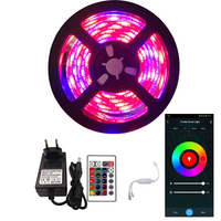 Kit de bande lumineuse RGB LED Flexible, avec application Tuya Smart Voice, puissance 10M 20M, couleur de rêve, 2021 coloré, nouvelle collection 5050