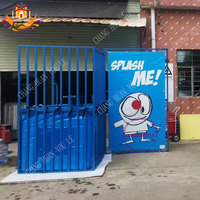 Machine de jeu d'eau commerciale économique pour fêtes, jeu d'arcade, machine à faire tomber les objets, bac de plongeon en plastique, pour adultes, pour fêtes foraines et parcs d'attractions, certifiée CE