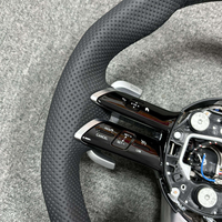 Volant sport à 3/4 branches en fibre de carbone et cuir AMG Premium pour Mercedes Benz W205/W213/W222/W463/W223/C63/E63/G63