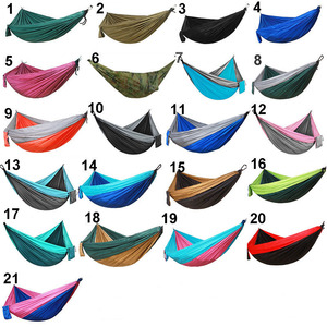 <span class=keywords><strong>Hamac</strong></span> de camping en nylon parachute de 270*140cm pour la randonnée en plein air, la survie et les voyages, <span class=keywords><strong>prix</strong></span> d'usine - Product Image 4