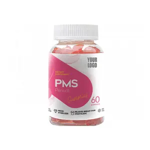 Women PMS Vitamin Gummies Supplement Vegan Gummy Bear For with Chasteberry