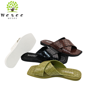 Nouvelles <span class=keywords><strong>sandales</strong></span> plates en <span class=keywords><strong>cuir</strong></span> de haute qualité pour femmes, conçues et fabriquées à la main, collection été 2025 - Product Image 4