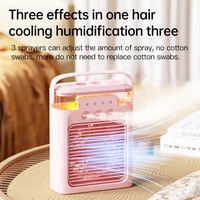 Pendingin Udara Mini Portabel 3 in 1 Efektif Pendingin Udara Pribadi Evaporatif 3 Kecepatan USB Mini Aire Acondicionado Climatiseur
