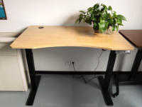 Cadre de bureau ergonomique, électrique, autonome et réglable, haute qualité