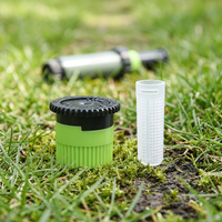 Arroseur escamotable pour jardin, buses de brumisation réglables à 360 degrés pour l'arrosage et l'irrigation des pelouses