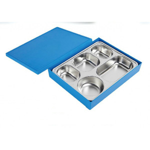 Boîte à bento de style japonais Double Swords, 31x24,8 cm, compartimentée, isotherme, pour étudiants - Product Image 4