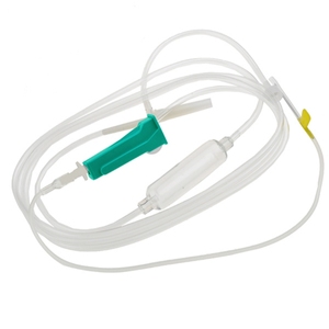 Lot de tubes d'infusion en plastique GREAT FARM GF-1607 16*50 aiguilles pour <span class=keywords><strong>animaux</strong></span> de grande taille, 160 cm, avec contrôleur de débit, pour bovins et chevaux - Product Image 1