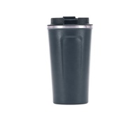 Tasses à café isothermes en acier inoxydable 18/8 écologiques avec couvercle, 380ML/510ML, couleurs personnalisées, isolation 6-12 heures, XUHUI