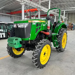 China supplier 4x4 70hp agriculture wheel tractor