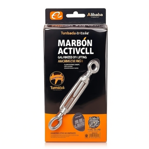 Ttake Tendeur à double œil forgé DIN 1480 galvanisé pour levage et ancrage - Product Image 2
