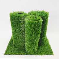 Haute qualité bon prix jardin vert foncé gazon artificiel gazon tapis rouleau pelouse artificielle gazon synthétique gazon en plastique
