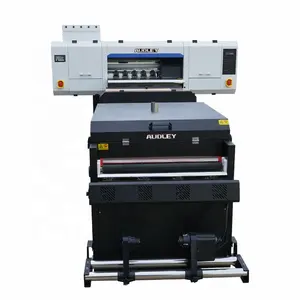 4720 head heat press printing machine 60cm dtf printer and mesh belt automatic powder feeding machine with honson board