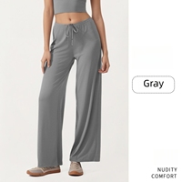 Pantalon de yoga décontracté pour femme, coupe droite, évasé, pour l'entraînement, la danse et le Pilates – Collection 2026 – Vente en gros