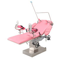 Table d'examen gynécologique manuelle hydraulique Bestran BT-OE023 à prix abordable pour hôpitaux, avec accessoires inclus