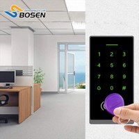 Individueller Marken-Kristall-Epoxy NFC RFID Schlüsselanhänger Passiver Proximity-Türschlossanhänger Google My Business NFC Bewertungs-Schlüsselanhänger Aufkleber
