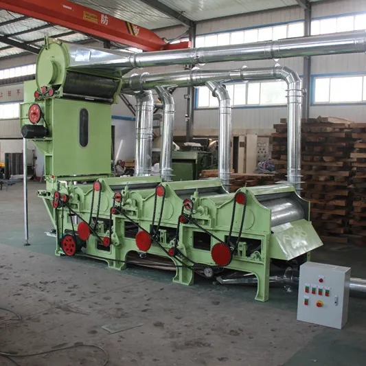 Cotton waste recycling machine cleaning machine cotton seed remove airflow recycling machine cotton fiber garment cloth opening