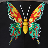Lumière LED dynamique en forme de papillon pour l'éclairage extérieur, décoration libellule et abeille, lumière paysagère pour pelouse et insectes