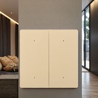 A2 Norme UE pour Tuya Zigbee Interrupteur Mural Intelligent 1/2/3/4 Gang Smart Home Produit Fil Neutre Option 10A Max Compatible Smart