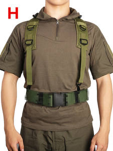 Tactische Molle Multipurpose Alice Butt H Pack, Molle Webbing Sling Bag Voor Dagelijkse Forensenrugzak Olijf Saai - Product Image 6