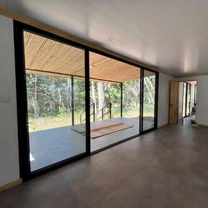 Casa Contenedor Prefabricada <span class=keywords><strong>de</strong></span> Lujo <span class=keywords><strong>de</strong></span> 40 pies en Oferta, con Ventanas Panorámicas, Solución Llave en Mano, CE ISO9001, para Resorts Ecológicos Modernos - Product Image 6