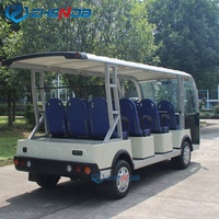 Bus électrique de tourisme haut de gamme, luxueux, de type scolaire, fabriqué en Chine, populaire, 8 places