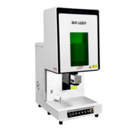 Sistema Láser 3D de 60W/100W Totalmente Cerrado, Máquina de Marcado, Grabado y Corte Láser para Grabado Profundo y Grabado en Relieve