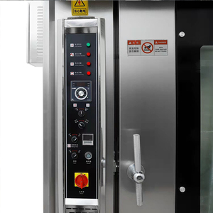 Industrial Big Bakery Rotary <b>Oven</b> 32 Tray Electrical/Gas Commercial High Capacity Stainless Steel 3.1kW <b>Knob</b> Control - Product Image 5