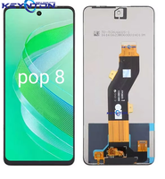 Pantalla LCD para Teléfono Tecno Pop 8, Pantalla LCD para Teléfono Móvil BG6, Pantalla LCD para Spark Go 2024