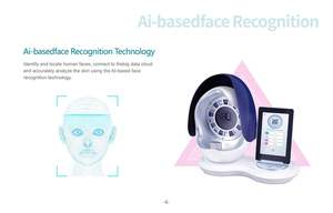 เครื่องตรวจจับใบหน้าแบบพกพา3D เครื่องสแกนใบหน้าเครื่องวิเคราะห์ผิว - Product Image 2