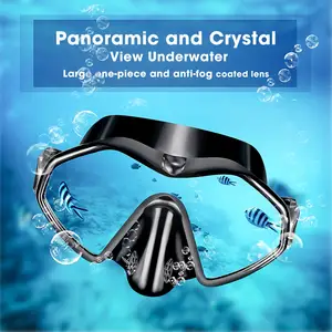 Hot Selling Professional Freediving Scuba Diving Equipment Snorkel And Mask Set