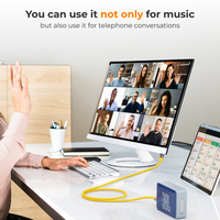 Cable de Audio Auxiliar Tipo C a 3.5mm, Trenzado de Nailon, 1.2m, Cables de Extensión, Sonido sin Pérdidas para Auto, Laptop, Teléfono, Videollamadas, Reproducción de Música