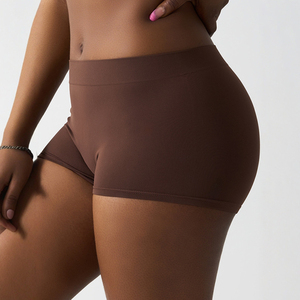 Mutande da donna a vita alta senza cuciture in maglia effetto nudo, morbide e lisce, personalizzabili (Private Label) - Collezione 2027 - Product Image 1