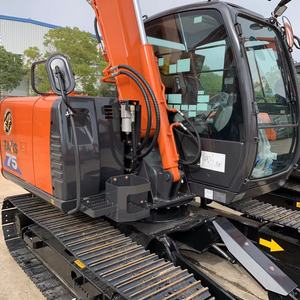 Mini-pelle Hitachi ZX75 haute puissance Japon-Matériel de construction d'occasion avec pompe à moteur à noyau et composants PLC à un prix - Product Image 3